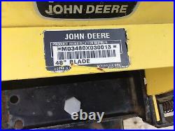 John Deere 240 245 260 265 285 320 48 Front Snow Blade Plow & Manual Angle Kit