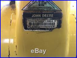John Deere 42 Inch tractor Snowthrower GT235 Fits Many Other GT GX Series