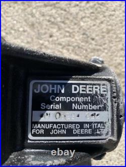 John Deere 425 47 SnowBlower Gear Box