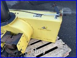 John Deere 44 Snow Blower, 100 Series Tractors, Used Some, Great Shape As-shown