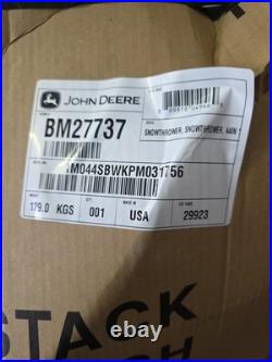 John Deere 44 in. Two-Stage Snow Blower Attachment for 100 Series Tractors