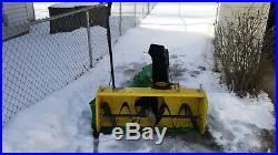 John Deere 44 snowblower attachment 100 series (Local Pick Up ONLY)