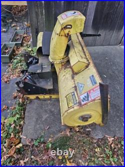 John Deere 46 Snowblower attachment Model M00062X