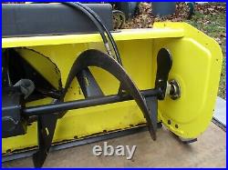 John Deere 47 2-stage Snowblower Late Style +318 322 332 Quick Hitch & Pto Drive