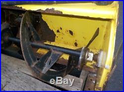 John Deere 47 Snowblower 425 445 455 with Hitch and Driveshaft 47 Snow Blower