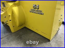 John Deere 54 Snowblower Setup