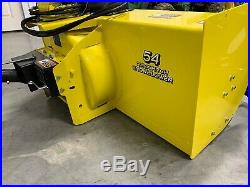 John Deere 54 Two Stage Snowblower For 1023e, 1025r, 1026 (shipping Available)