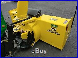 John Deere 54 Two stage Snowblower