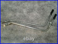 John Deere 726 826 Snowblower RT Lft Handle Set Handlebars AM34220 AM34221 NICE