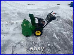 John Deere 828D 2-Stage Gas Snow Blower, 28 in
