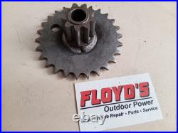 John Deere 828D 924DE 1032D 1332DDE 1128DE Snowblower Pinion sprocket AM122111