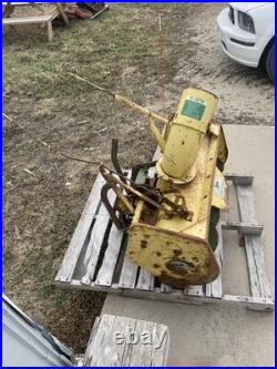 John Deere E0036 Model 36 Snow Thrower