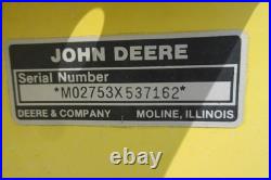John Deere M02753X snow blower for 420 or 430 tractors Used, no shipping