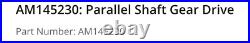 John Deere Snowblower AM145230 Parallel Shaft Gearbox