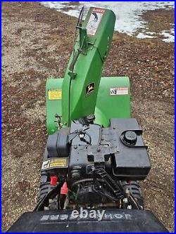 John Deere Tracked TRX26 Snowblower (LOCAL PICKUP ONLY) John Deere Tracked TRX26 Snowblower (LOCAL PICKUP ONLY)