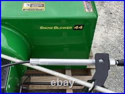 John Deere X330 X350 X354 X370 X380 X384 X390 X394 44 Snowblower 2 Stage