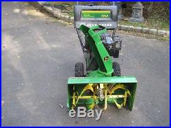 John deer snow blower