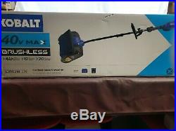 Kobalt 12 40v Max Snow Blower Shovel Single Stage withBattery & Charger