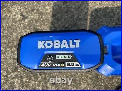 Kobalt 40v snow thrower kit