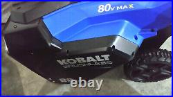 Kobalt 80v 22 Inch Snowblower tool only, unused