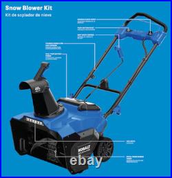 Kobalt Gen4 40-volt 21-in Single-stage Push Battery Snow Blower 4.0 Ah