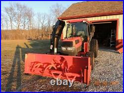 Kubota 72 snow blower snow thrower Complete works, mid frame, mid PTO and all