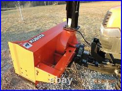 Kubota 72 snow blower snow thrower Complete works, mid frame, mid PTO and all