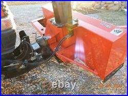 Kubota 72 snow blower snow thrower Complete works, mid frame, mid PTO and all