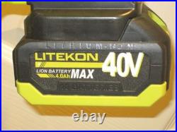 LITEKON 40V Cordless 13 Inch Snow Blower, Max 25' Throw