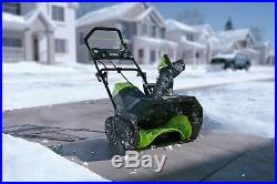 Limited Edition Snowblower Exotic Electric 80V Cordless Winter Christmas Present