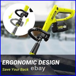 Litekon 40v Brushless Cordless Electric Snow Shovel, 13 2x Batteries