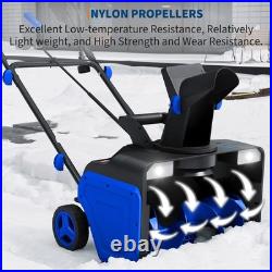 Lithium Snow Shovel 20V Cordless Battery Operated Electric Snow Thrower 23 ft US