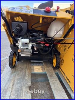 Lot of (2)DEWALT 21 in. 208 cc Electric Start Gas Single-Stage Snow Blower-Read