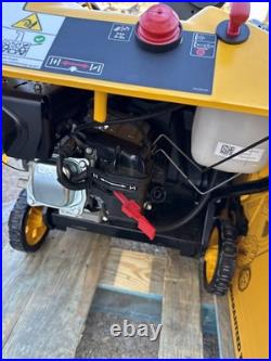 Lot of (2)DEWALT 21 in. 208 cc Electric Start Gas Single-Stage Snow Blower-Read