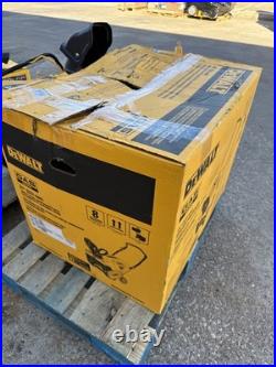 Lot of (2)DEWALT 21 in. 208 cc Electric Start Gas Single-Stage Snow Blower-Read