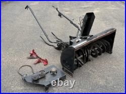 MTD 190-823 Snow Blower 42 2-Stage Attachment Garden Tractor CUB CADET WHITE MTD 190-823 Snow Blower 42 2-Stage Attachment Garden Tractor CUB CADET WHITE
