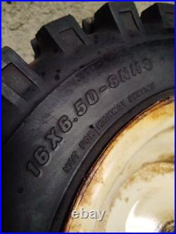 MTD Cub Cadet Troy Bilt Snowblower X-TRAC 16 X 6.5 LEFT Tire 634-04138