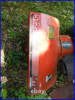 MTD Yard Machines 5/22 Two-Stage Gas Snow Blower, 22in Clearing Width, Red/Black