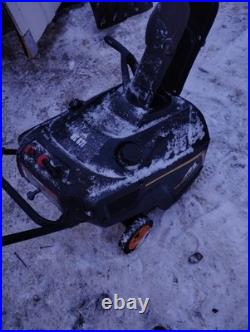 Mccollough MC 621 Single Stage Gas Snow Blower 21 in Chute Control Black/Orange