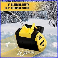 Mellif Brushless Electric Snow Shovel Thrower FOR DeWalt 20V Battery no included