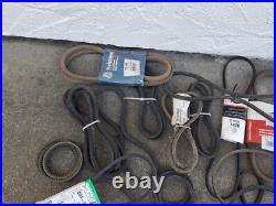 Mixed Lot Lawnmower Lawn Equipment Belts Toro Briggs Stratton Silver Streak & ++