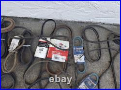 Mixed Lot Lawnmower Lawn Equipment Belts Toro Briggs Stratton Silver Streak & ++