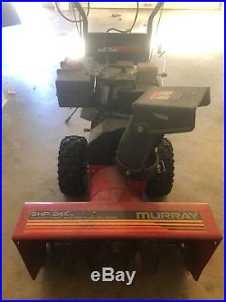 Murray 24 Gas Powered 2-Stage Snow Thrower Used only a few times