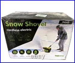 NEW 13 Cordless 48v Snow Shovel Apple Green Battery Operated Power Shovel