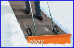 NEW Dakota SnoBlade Snow Removal Push Shovel on Wheels NEW Dakota SnoBlade Snow Removal Push Shovel on Wheels