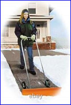 NEW Dakota SnoBlade Snow Removal Push Shovel on Wheels NEW Dakota SnoBlade Snow Removal Push Shovel on Wheels