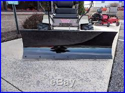 NEW GRASSHOPPER MANUAL ANGLE SNOW BLADE RA8015 With QUICK HITCH RA8002 623T 725D