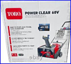 NIBToro 39901 60V Cordless Electric Snow Blower c/w 6.0AH Battery and Charger