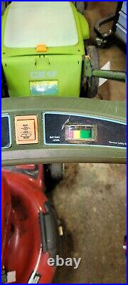 Neuton CE 6.2 Battery Operated Lawnmower, Battery, Charger, Bagger included