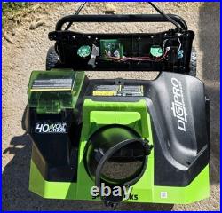 New Greenworks 40V 20 inch Cordless Snow Blower Thrower Replacement Head Unit